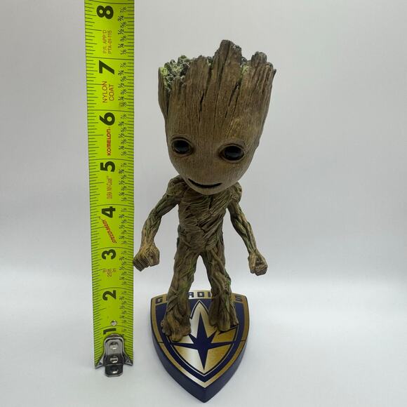 Marvel Guardians of the Galaxy 7"  Groot Bobblehead by Neca on Shield Figurine - Picture 4 of 4
